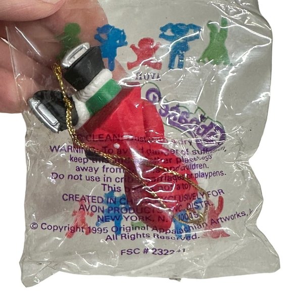 Cabbage Patch Ice Skater‎ Ornament New Sealed Package Collectible VTG 1995 Avon - Picture 5 of 5